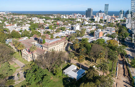 Aerial view of the Veterinary Faculty in the Buceo neighborhood, 2020. - Department of Montevideo - URUGUAY. Photo #72381