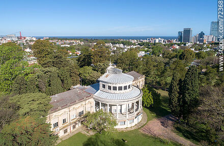 Aerial view of the Anatomy building of the Faculty of Veterinary Medicine, 2020. - Department of Montevideo - URUGUAY. Photo #72368