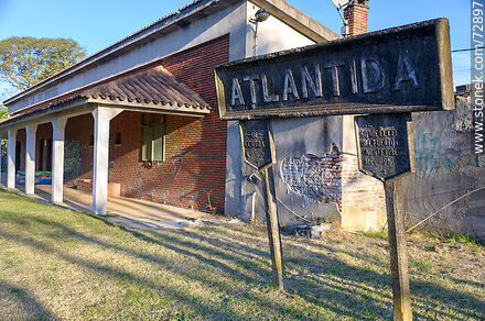 CAIF Center at the former Atlantida train station - Department of Canelones - URUGUAY. Photo #72897