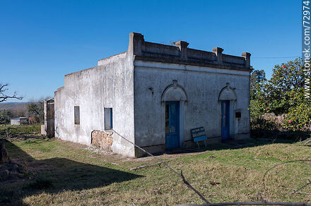 Abandoned house where the poet Juana de Ibarbourou once lived - Department of Treinta y Tres - URUGUAY. Photo #72974