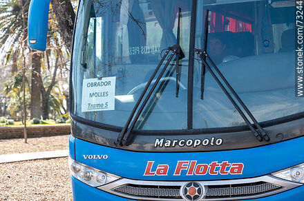 Buses for transporting workers - Durazno - URUGUAY. Photo #73244
