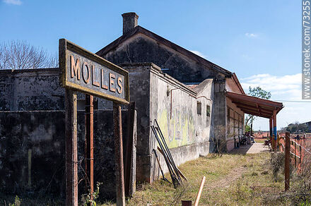 Former Molles station. Location for the new railroad tracks (2021) - Durazno - URUGUAY. Photo #73255