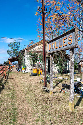 Antigua estación Molles - Departamento de Durazno - URUGUAY. Foto No. 73247