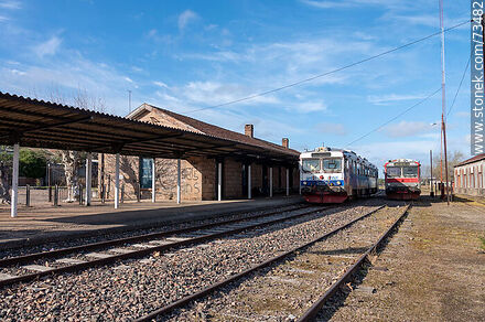 Estación de ferrocarriles de Rivera - Departamento de Rivera - URUGUAY. Foto No. 73482