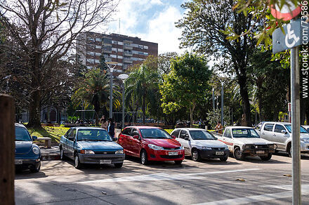Plaza José Gervasio Artigas - Departamento de Rivera - URUGUAY. Foto No. 73586