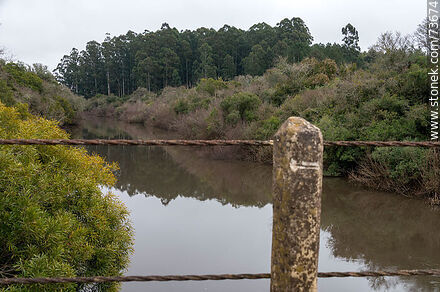 Cuñapirú Creek in calm from route 29 - Department of Rivera - URUGUAY. Photo #73674