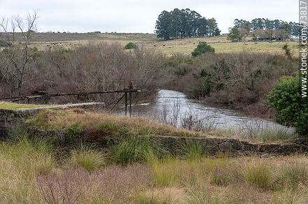 El arroyo Cuñapirú - Departamento de Rivera - URUGUAY. Foto No. 73817