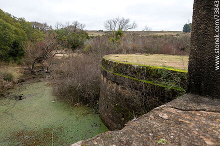 Antiguo embalse de la represa - Departamento de Rivera - URUGUAY. Foto No. 73843