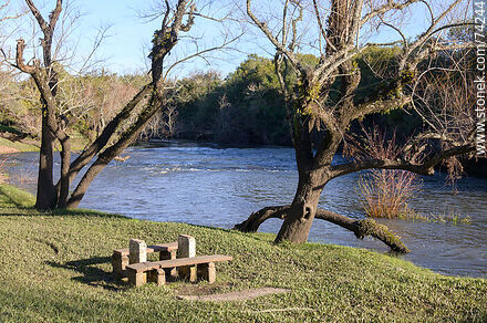 Parque a las orillas del arroyo Fraile Muerto - Departamento de Cerro Largo - URUGUAY. Foto No. 74244