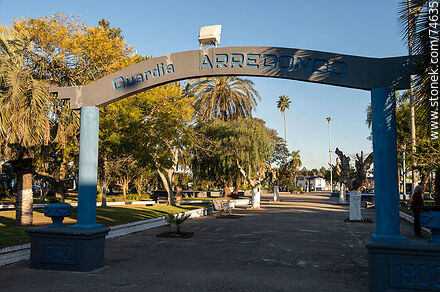 Rio Branco Square. Guardia Arredondo Arch 1792 - 1800 - Department of Cerro Largo - URUGUAY. Photo #74635