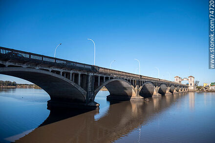Puente Barón de Mauá. Frontera con Uruguay - Departamento de Cerro Largo - URUGUAY. Foto No. 74720