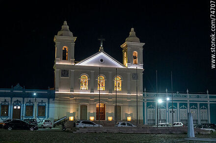 Iglesia Matriz do Divinio Espiritu Santo - Departamento de Cerro Largo - URUGUAY. Foto No. 74707
