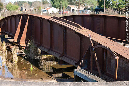 Estación de ferrocarril de Vergara - Departamento de Treinta y Tres - URUGUAY. Foto No. 74813