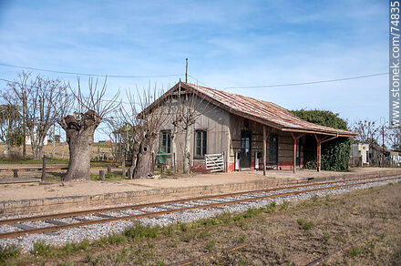 Estación de trenes de José Pedro Varela - Departamento de Lavalleja - URUGUAY. Foto No. 74835