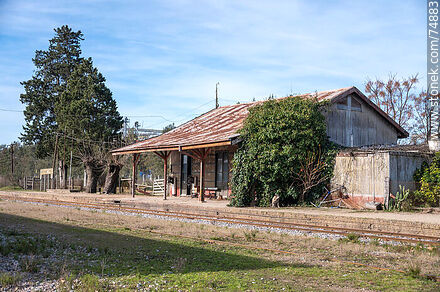 Estación de trenes de José Pedro Varela - Departamento de Lavalleja - URUGUAY. Foto No. 74883