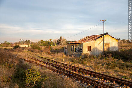 Verdum train station, close to Minas - Lavalleja - URUGUAY. Photo #74921