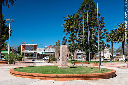 Santa Rosa Square - Department of Canelones - URUGUAY. Photo #75106