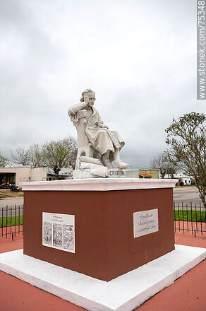 Monumento a Cristóbal Colón - Departamento de Durazno - URUGUAY. Foto No. 75348