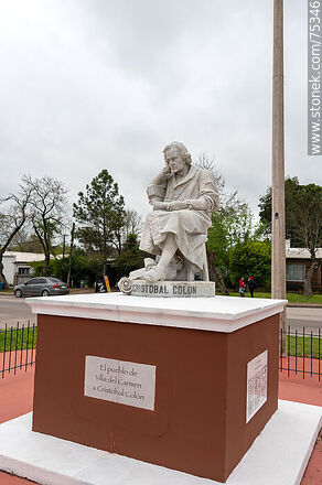 Monumento a Cristóbal Colón - Departamento de Durazno - URUGUAY. Foto No. 75346