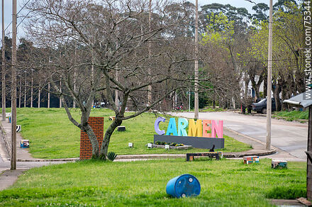 Carmen Sign - Durazno - URUGUAY. Photo #75344