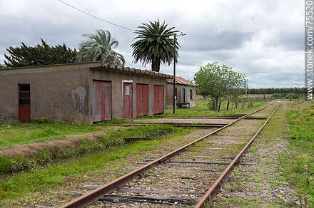 Antigua estación de trenes Reboledo - Departamento de Florida - URUGUAY. Foto No. 75520