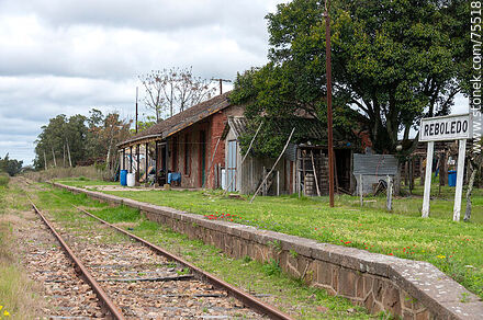 Antigua estación de trenes Reboledo - Departamento de Florida - URUGUAY. Foto No. 75518