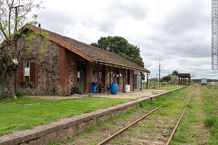 Antigua estación de trenes Reboledo - Departamento de Florida - URUGUAY. Foto No. 75511