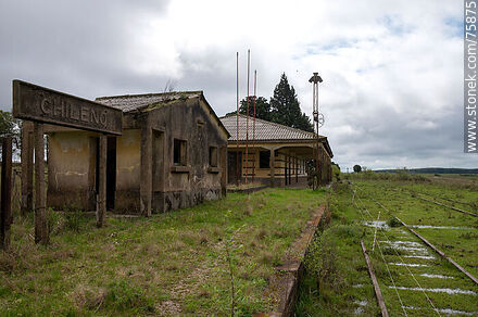 Former Chileno railroad station - Durazno - URUGUAY. Photo #75875