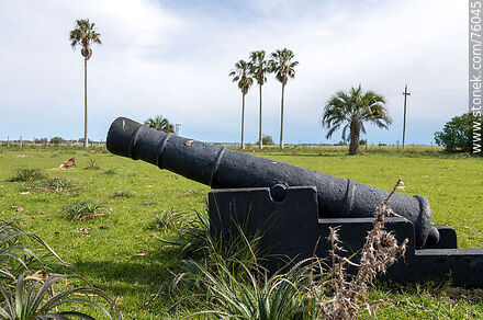 Lugar donde ocurrió la Batalla de Sarandí el 12 de octubre de 1825. Cañón - Departamento de Florida - URUGUAY. Foto No. 76045