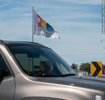 Bandera del bicentenario de Durazno - Departamento de Durazno - URUGUAY. Foto No. 76400