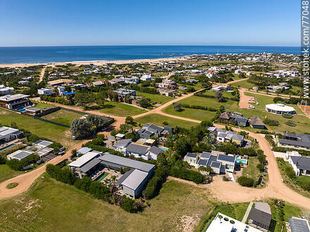 Aerial view of the resort - Punta del Este and its near resorts - URUGUAY. Photo #77048