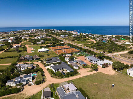 Aerial view of the resort - Punta del Este and its near resorts - URUGUAY. Photo #77047
