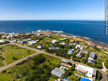 Aerial view of the resort - Punta del Este and its near resorts - URUGUAY. Photo #77043