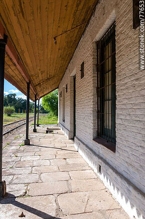 Olmos Train Station - Department of Canelones - URUGUAY. Photo #77653