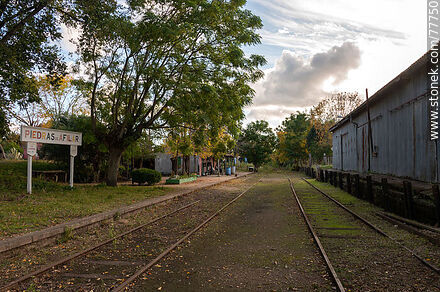 Piedras de Afilar Train Station - Department of Canelones - URUGUAY. Photo #77750