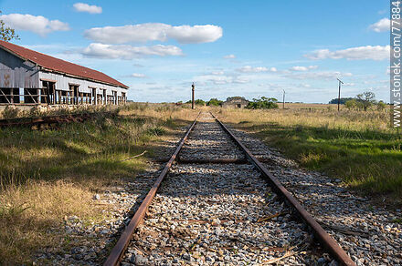 Old Bañado de Oro train station - Department of Treinta y Tres - URUGUAY. Photo #77884