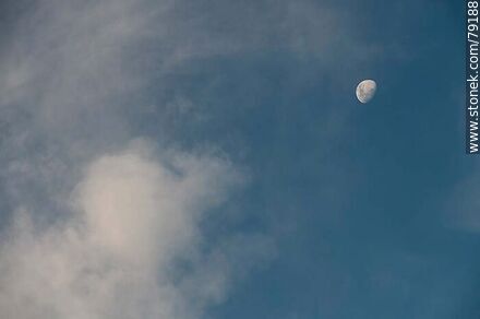 The moon among the clouds -  - MORE IMAGES. Photo #79188