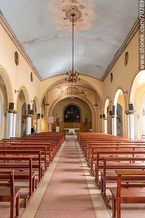Interior of Our Lady of Dolores Parish Church - Department of Maldonado - URUGUAY. Photo #79289