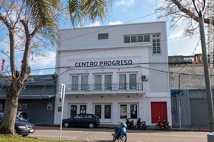 Centro Progreso in front of the square - Department of Maldonado - URUGUAY. Photo #79272
