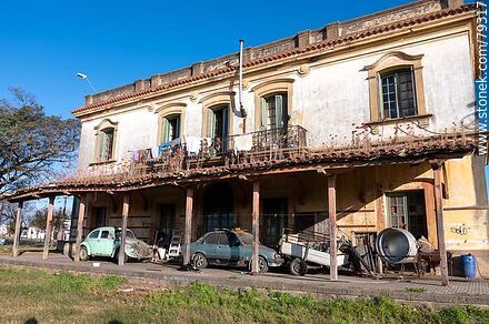 Old San Carlos train station - Department of Maldonado - URUGUAY. Photo #79317