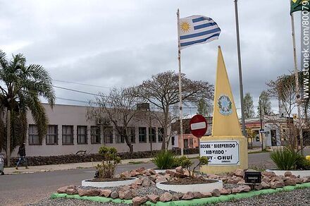Límite internacional en el Chuy entre Uruguay y Brasil - Department of Rocha - URUGUAY. Photo #80079