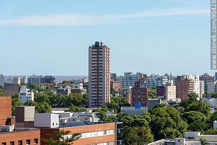 Buildings of La Blanqueada - Department of Montevideo - URUGUAY. Photo #80428
