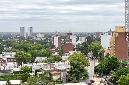 Vista del barrio La Blanqueada en 2019 - Departamento de Montevideo - URUGUAY. Foto No. 80422