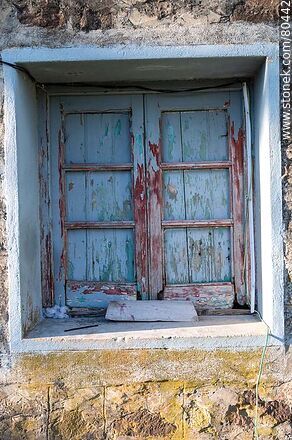 Old painted window - Artigas - URUGUAY. Photo #80442