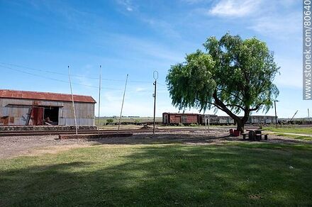Queguay Train Station - Department of Paysandú - URUGUAY. Photo #80640