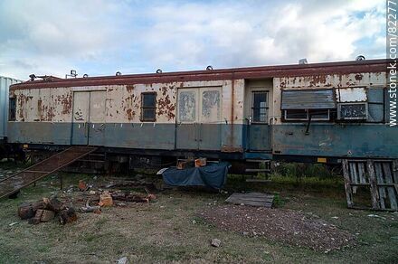 Old train cars at Puma train station - Lavalleja - URUGUAY. Photo #82277