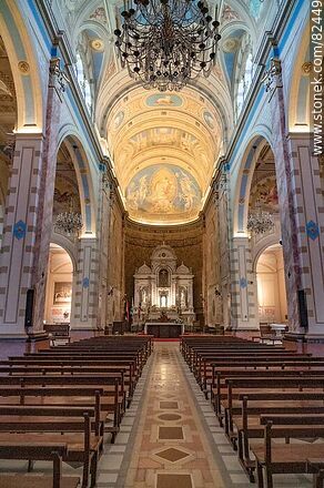 Interior de la Catedral Basílica de Florida - Departamento de Florida - URUGUAY. Foto No. 82449