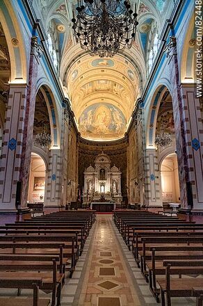 Interior de la Catedral Basílica de Florida - Departamento de Florida - URUGUAY. Foto No. 82448