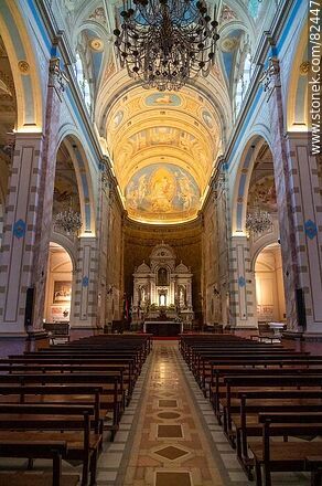 Interior de la Catedral Basílica de Florida - Departamento de Florida - URUGUAY. Foto No. 82447
