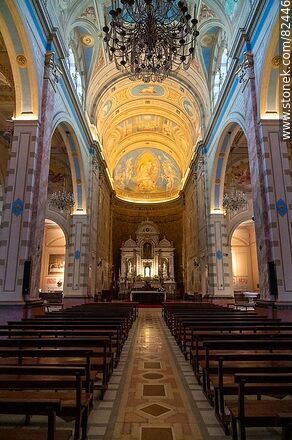 Interior de la Catedral Basílica de Florida - Departamento de Florida - URUGUAY. Foto No. 82446
